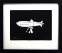 Viktor Preiss - Proti všem - originál kresba